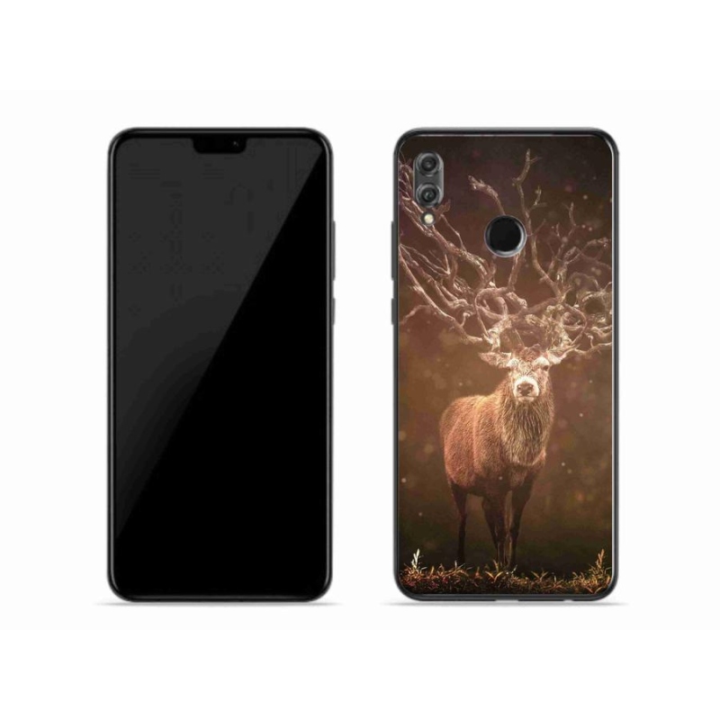 Gelové pouzdro mmCase na mobil Honor 8X - jelen v záři