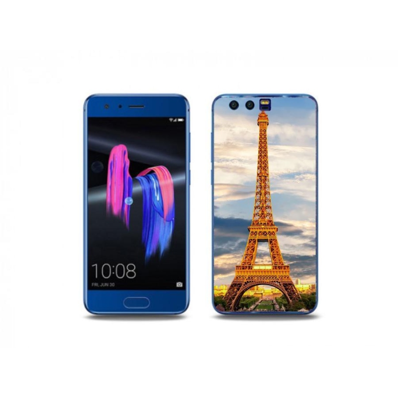 Gelové pouzdro mmCase na mobil Honor 9 - eiffelova věž 3