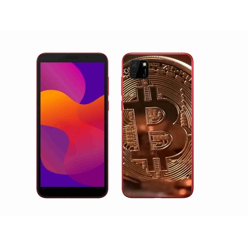 Gelové pouzdro mmCase na mobil Honor 9S - bitcoin