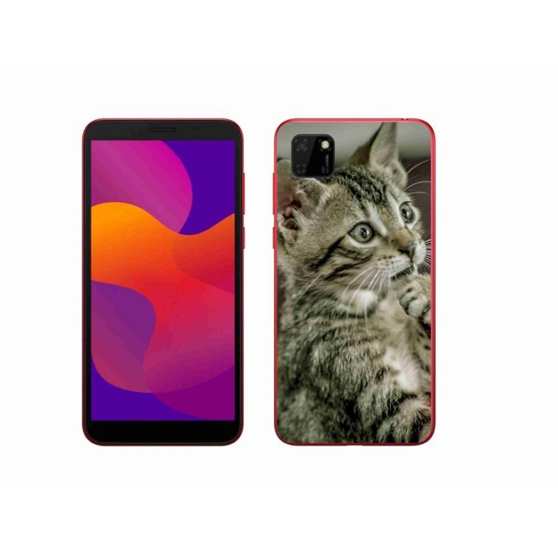 Gelové pouzdro mmCase na mobil Honor 9S - roztomilá kočka