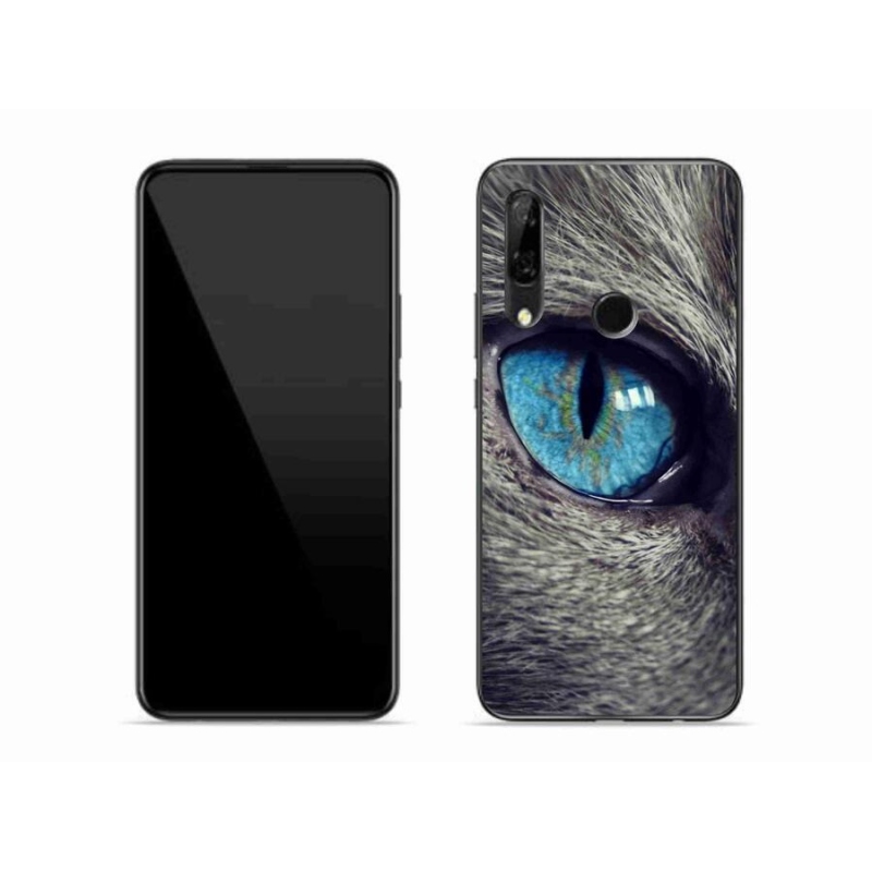 Gelové pouzdro mmCase na mobil Honor 9X - modré kočičí oko