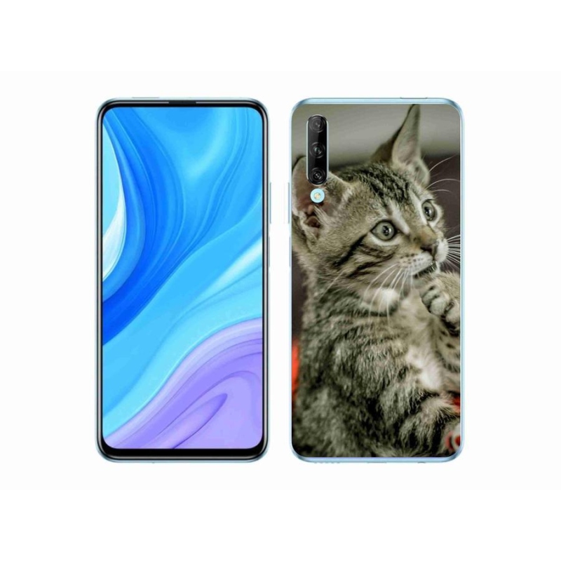 Gelové pouzdro mmCase na mobil Honor 9X Pro - roztomilá kočka