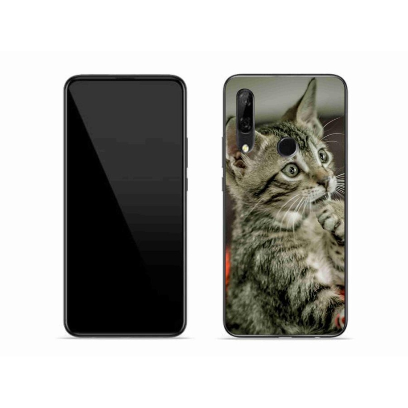 Gelové pouzdro mmCase na mobil Honor 9X - roztomilá kočka