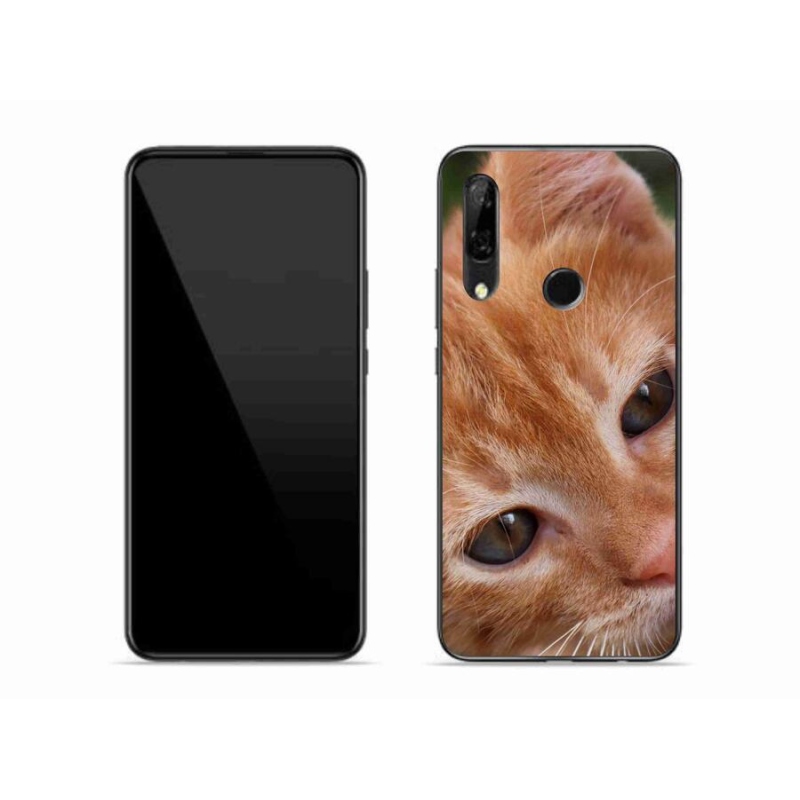 Gelové pouzdro mmCase na mobil Honor 9X - zrzavé kotě