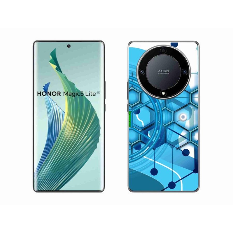 Gelové pouzdro mmCase na mobil Honor Magic 5 Lite 5G - abstraktní vzor 2