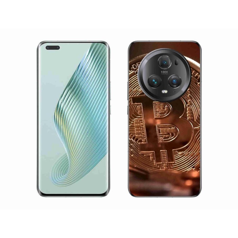 Gelové pouzdro mmCase na mobil Honor Magic 5 Pro 5G - bitcoin