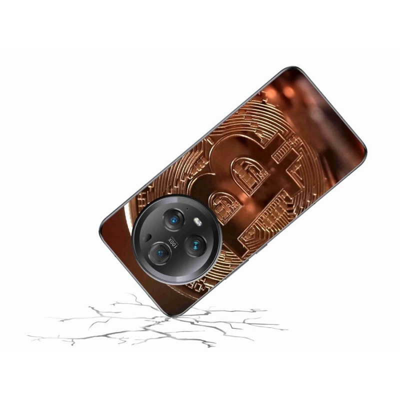 Gelové pouzdro mmCase na mobil Honor Magic 5 Pro 5G - bitcoin