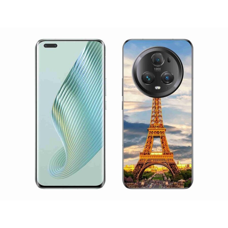 Gelové pouzdro mmCase na mobil Honor Magic 5 Pro 5G - eiffelova věž 3