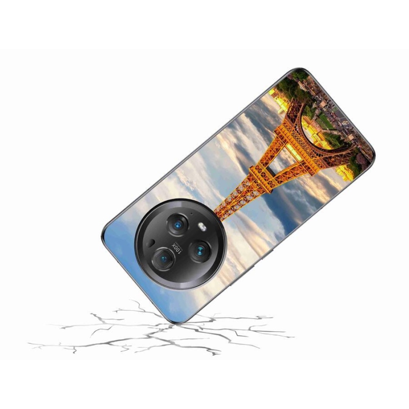 Gelové pouzdro mmCase na mobil Honor Magic 5 Pro 5G - eiffelova věž 3