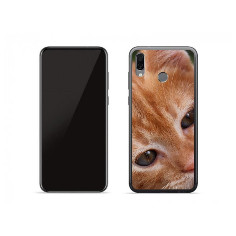 Gelové pouzdro mmCase na mobil Honor Play - zrzavé kotě