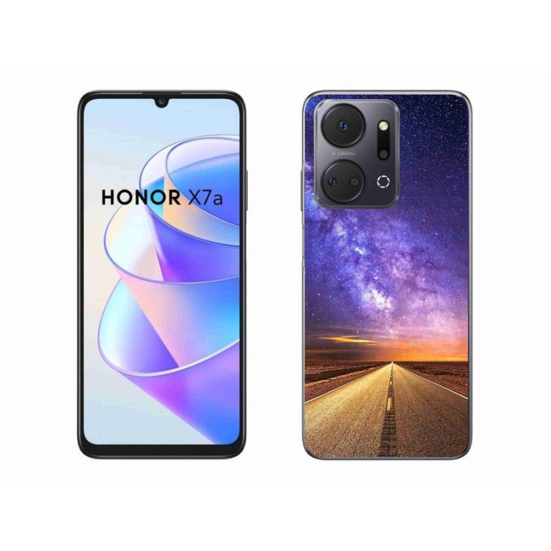 Gelové pouzdro mmCase na mobil Honor X7a - americká silnice