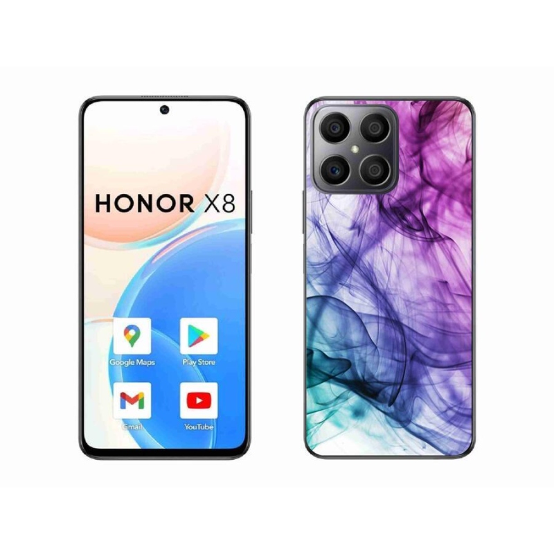 Gelové pouzdro mmCase na mobil Honor X8 4G - abstraktní vzor