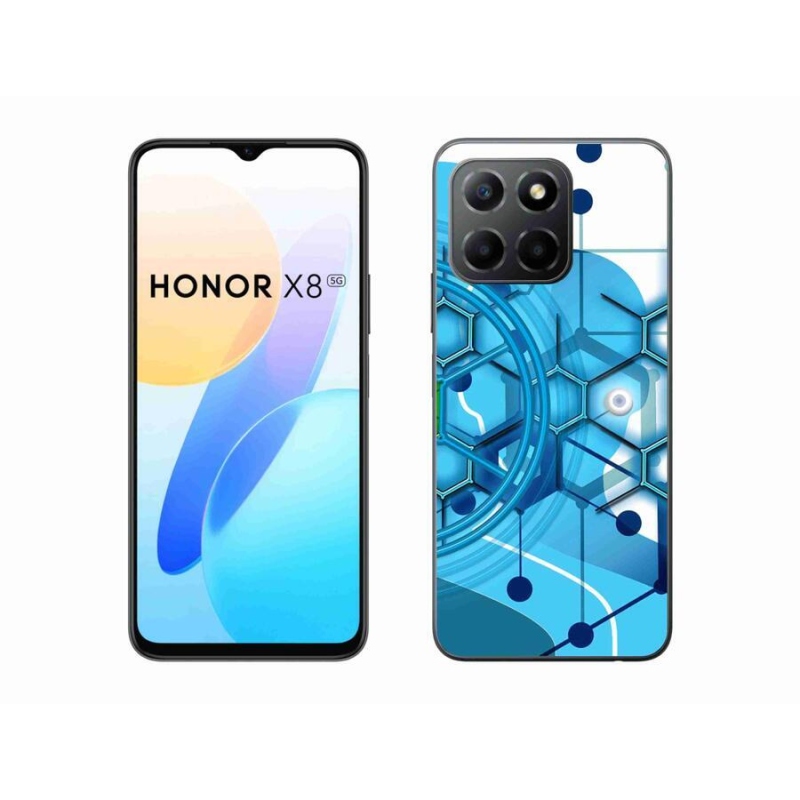 Gelové pouzdro mmCase na mobil Honor X8 5G/Honor 70 Lite 5G - abstraktní vzor 2