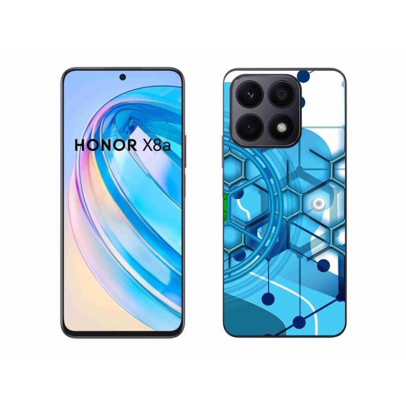 Gelové pouzdro mmCase na mobil Honor X8a - abstraktní vzor 2