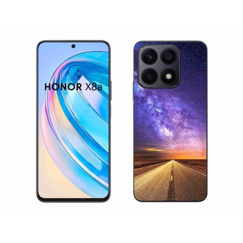 Gelové pouzdro mmCase na mobil Honor X8a - americká silnice