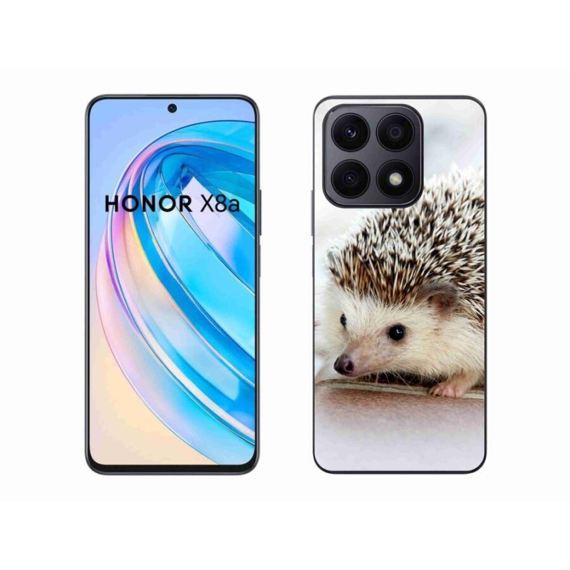 Gelové pouzdro mmCase na mobil Honor X8a - ježek