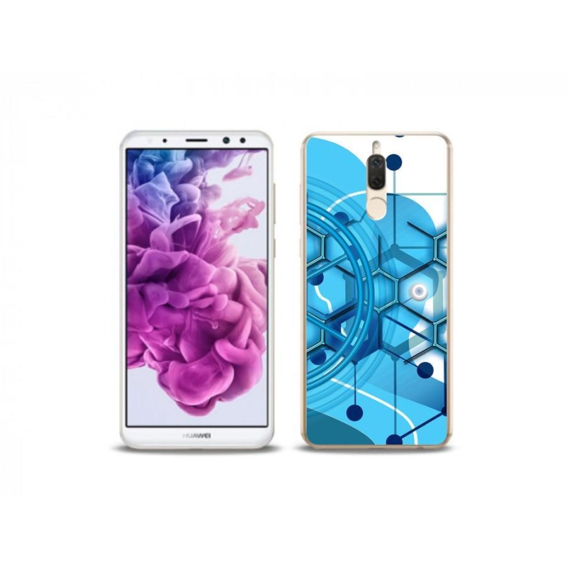 Gelové pouzdro mmCase na mobil Huawei Mate 10 Lite - abstraktní vzor 2