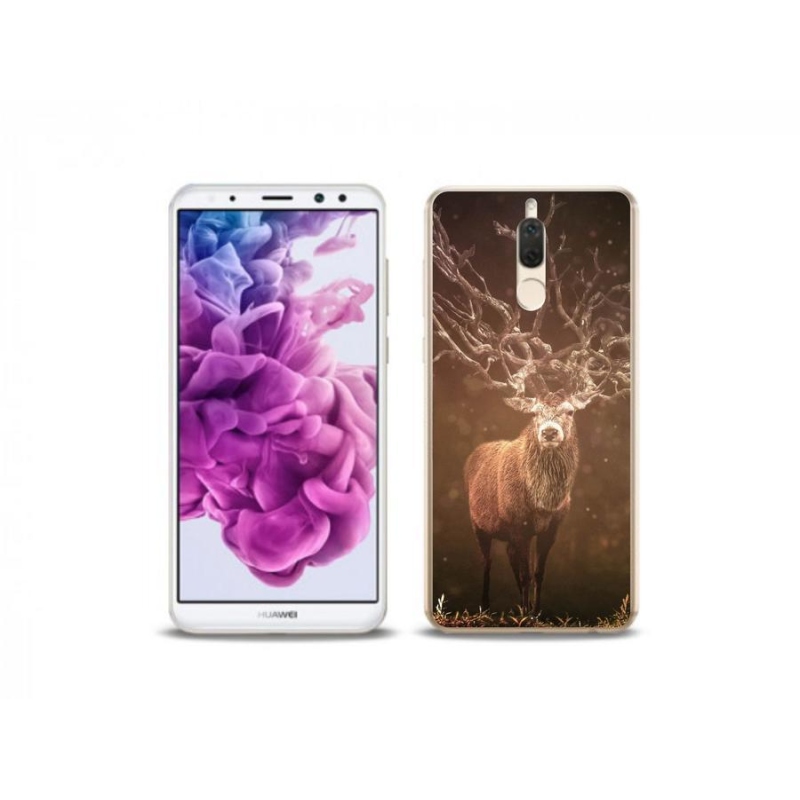 Gelové pouzdro mmCase na mobil Huawei Mate 10 Lite - jelen v záři