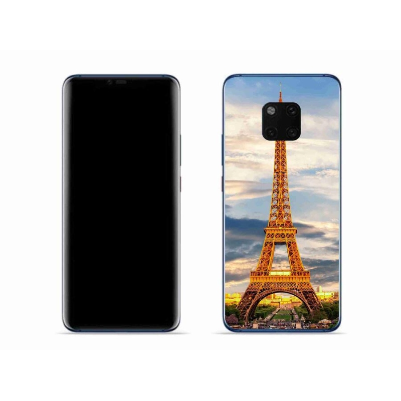 Gelové pouzdro mmCase na mobil Huawei Mate 20 Pro - eiffelova věž 3