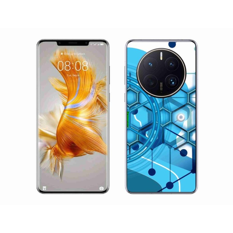 Gelové pouzdro mmCase na mobil Huawei Mate 50 Pro - abstraktní vzor 2