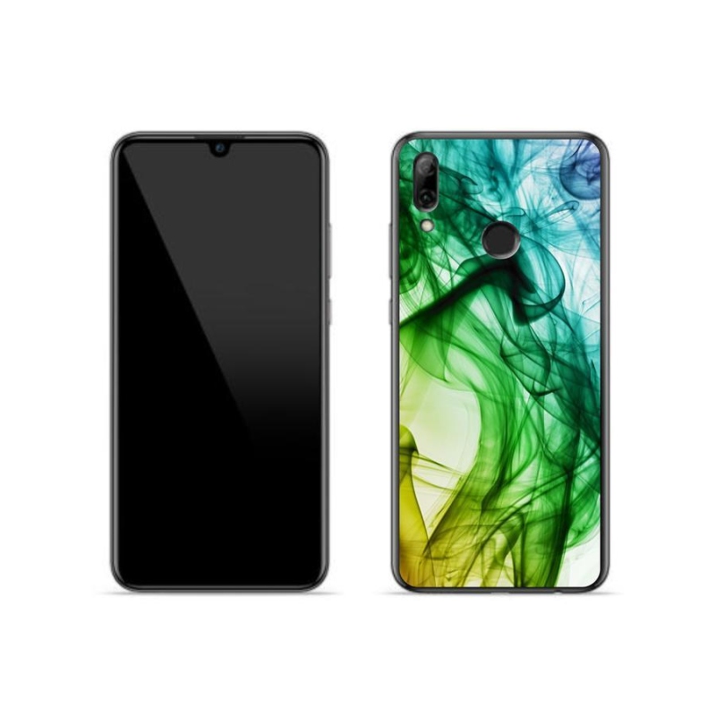 Gelové pouzdro mmCase na mobil Huawei P Smart (2019) - abstraktní vzor 3