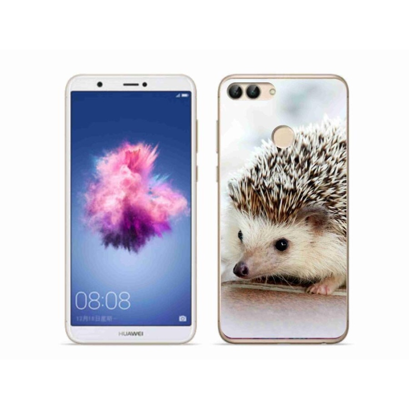 Gelové pouzdro mmCase na mobil Huawei P Smart - ježek