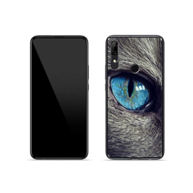 Gelové pouzdro mmCase na mobil Huawei P Smart Z - modré kočičí oko