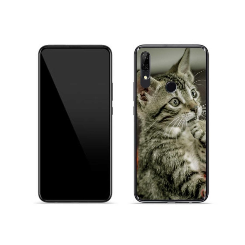 Gelové pouzdro mmCase na mobil Huawei P Smart Z - roztomilá kočka