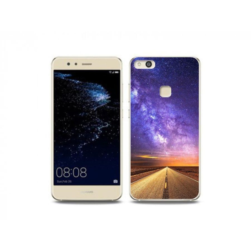 Gelové pouzdro mmCase na mobil Huawei P10 Lite - americká silnice