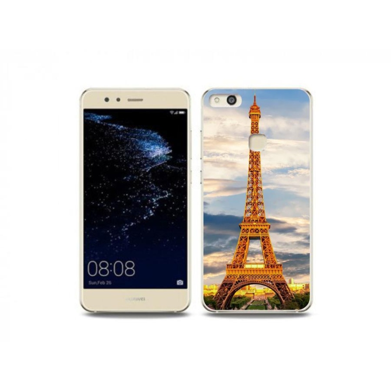 Gelové pouzdro mmCase na mobil Huawei P10 Lite - eiffelova věž 3