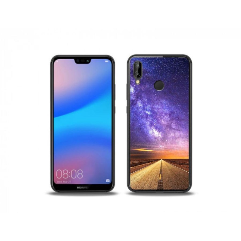 Gelové pouzdro mmCase na mobil Huawei P20 Lite - americká silnice