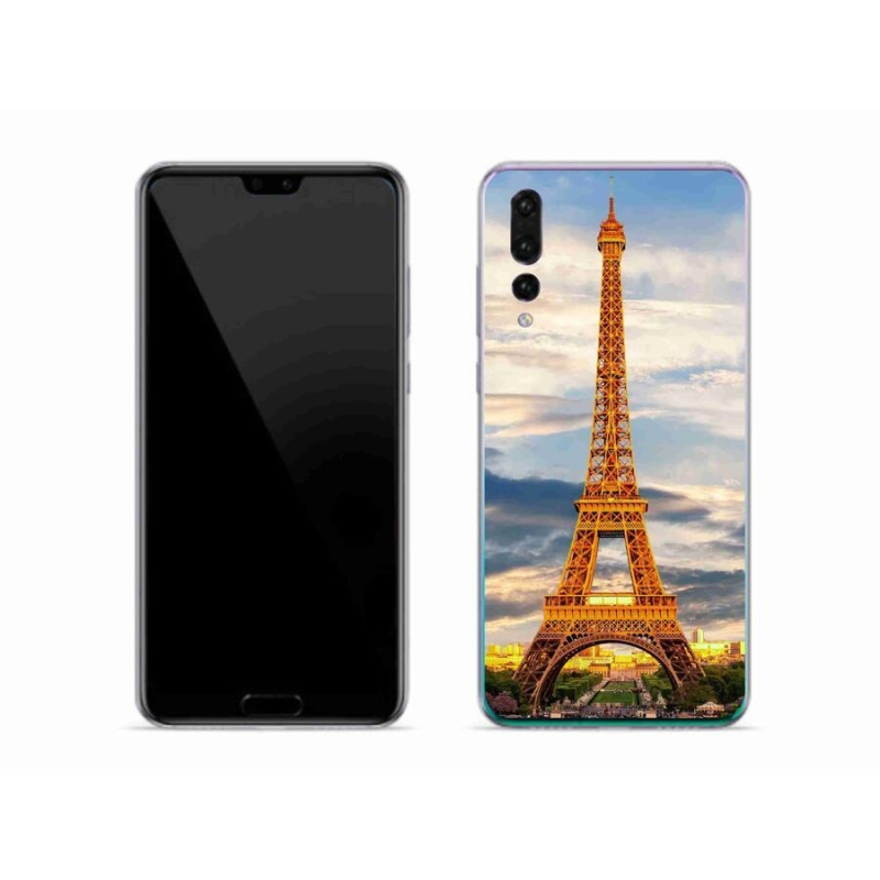 Gelové pouzdro mmCase na mobil Huawei P20 Pro - eiffelova věž 3