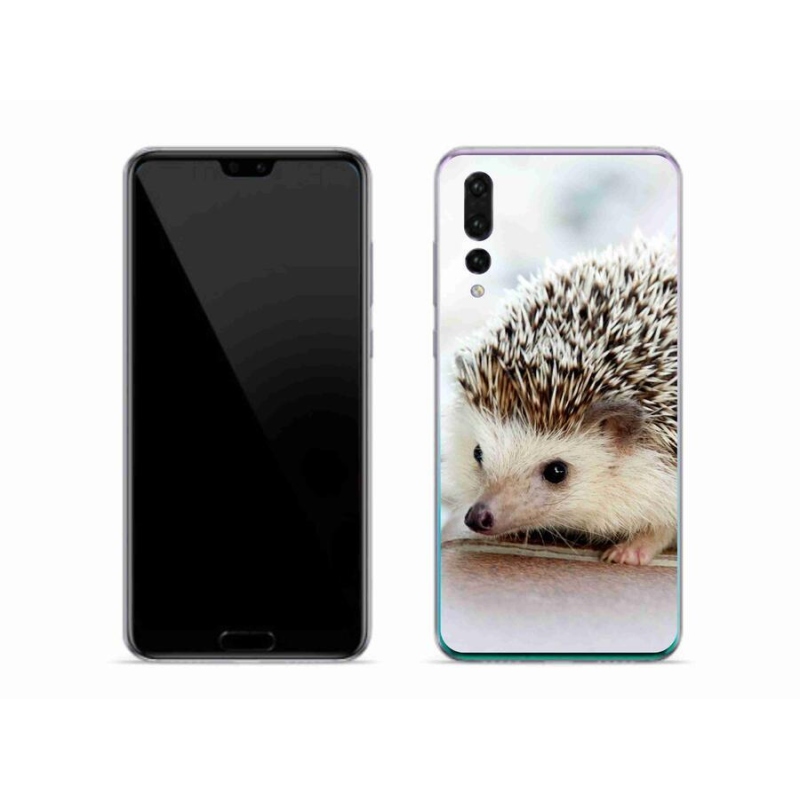 Gelové pouzdro mmCase na mobil Huawei P20 Pro - ježek