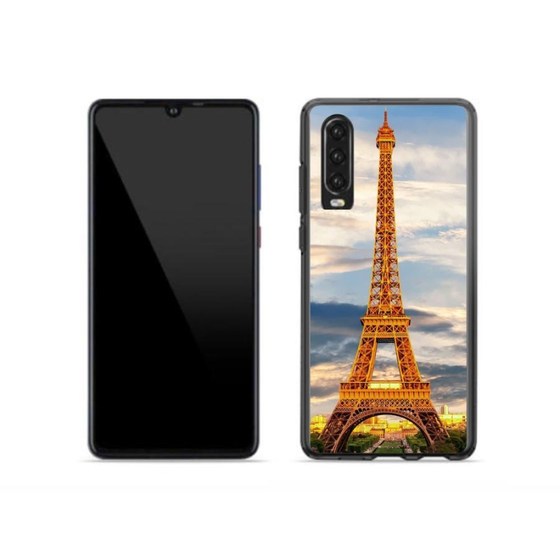 Gelové pouzdro mmCase na mobil Huawei P30 - eiffelova věž 3