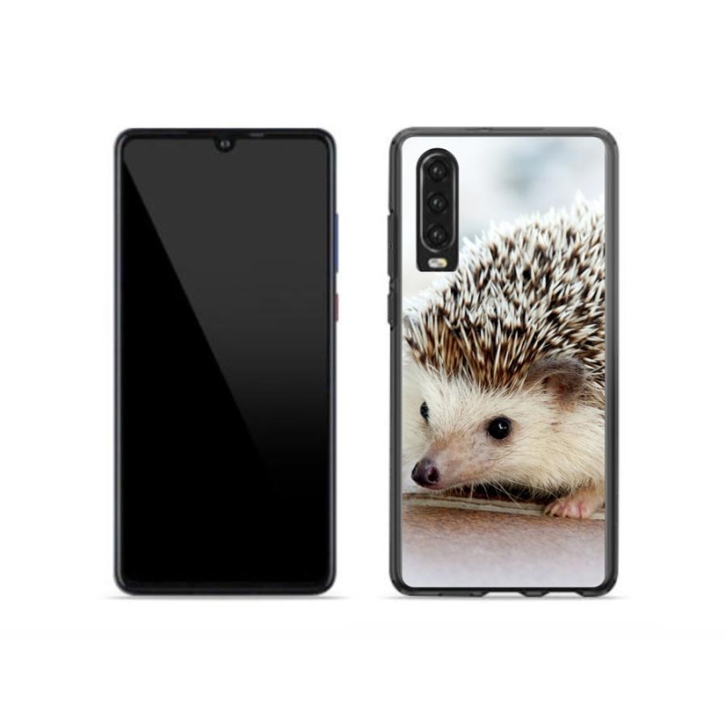 Gelové pouzdro mmCase na mobil Huawei P30 - ježek