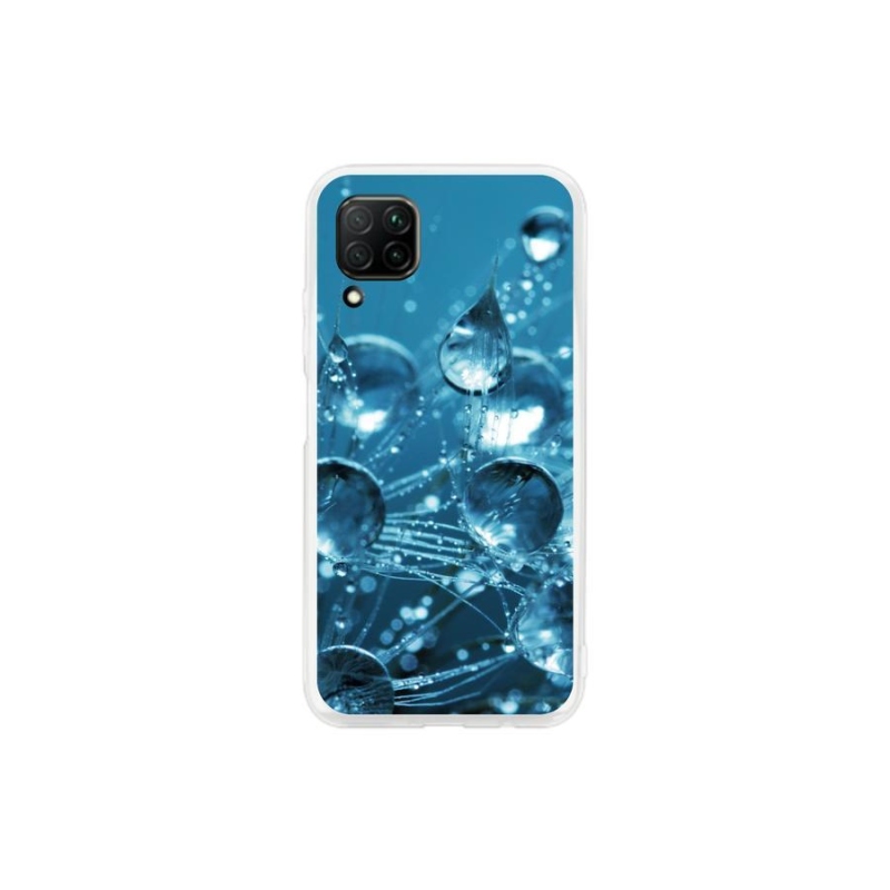 Gelové pouzdro mmCase na mobil Huawei P40 Lite - kapky vody