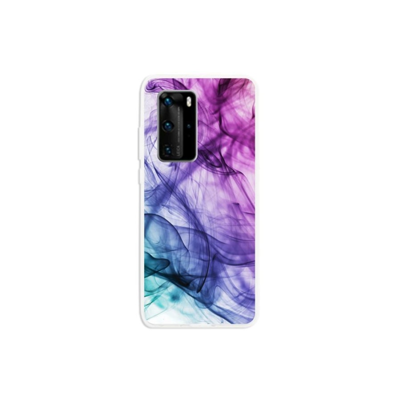 Gelové pouzdro mmCase na mobil Huawei P40 Pro - abstraktní vzor
