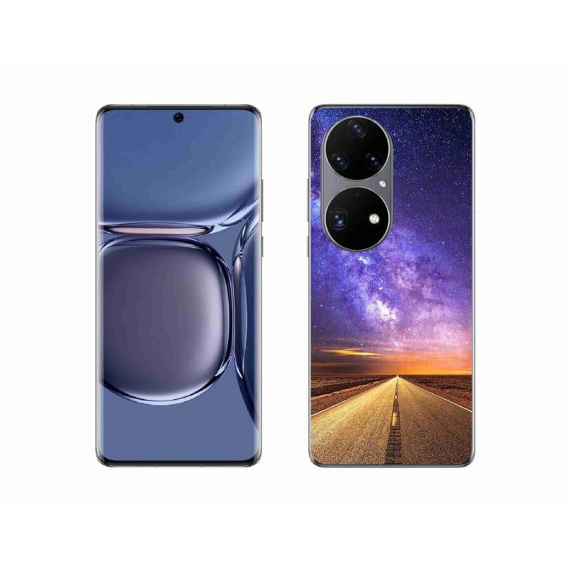 Gelové pouzdro mmCase na mobil Huawei P50 Pro - americká silnice