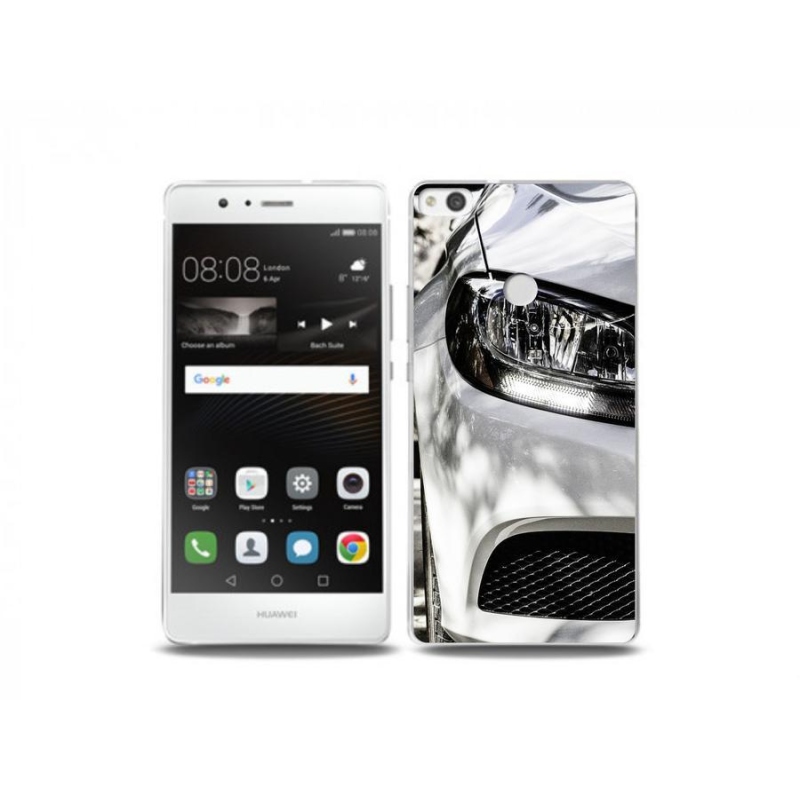 Gelové pouzdro mmCase na mobil Huawei P9 Lite (2017) - auto