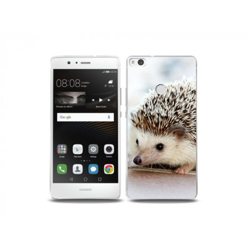 Gelové pouzdro mmCase na mobil Huawei P9 Lite (2017) - ježek