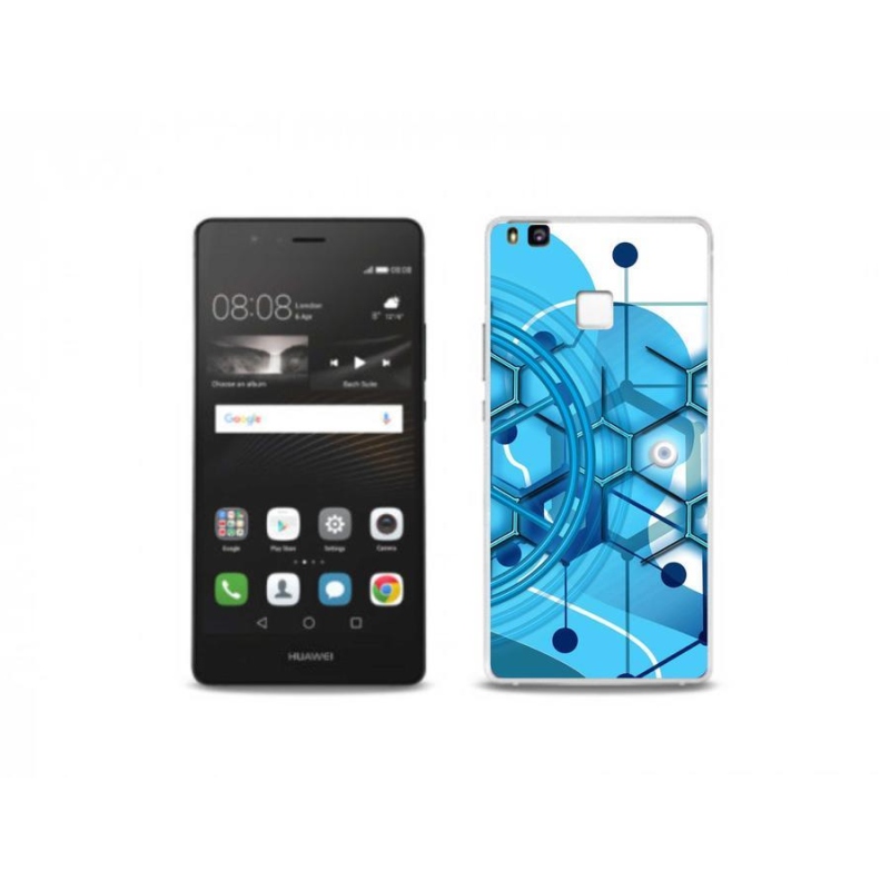 Gelové pouzdro mmCase na mobil Huawei P9 Lite - abstraktní vzor 2