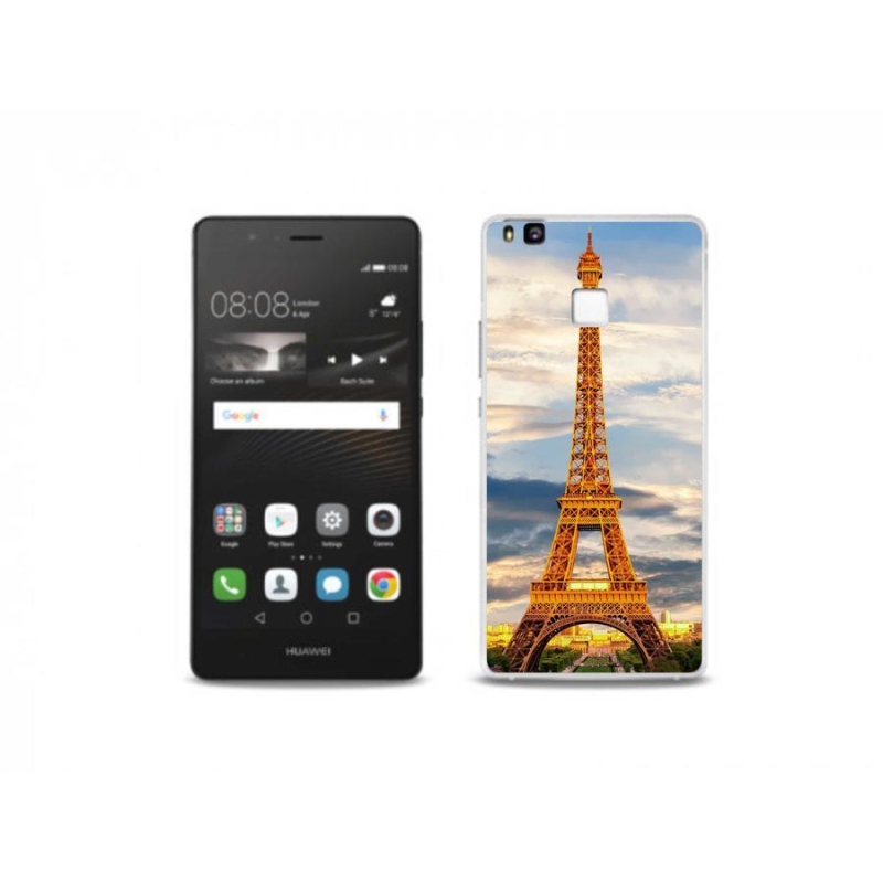 Gelové pouzdro mmCase na mobil Huawei P9 Lite - eiffelova věž 3