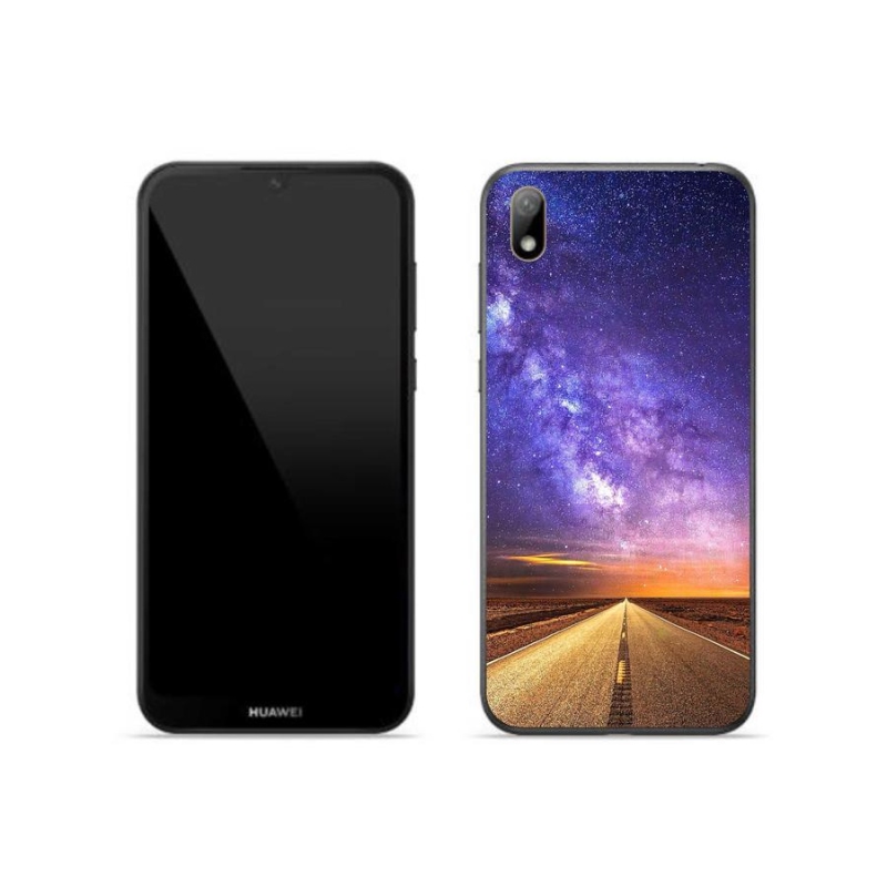 Gelové pouzdro mmCase na mobil Huawei Y5 (2019) - americká silnice