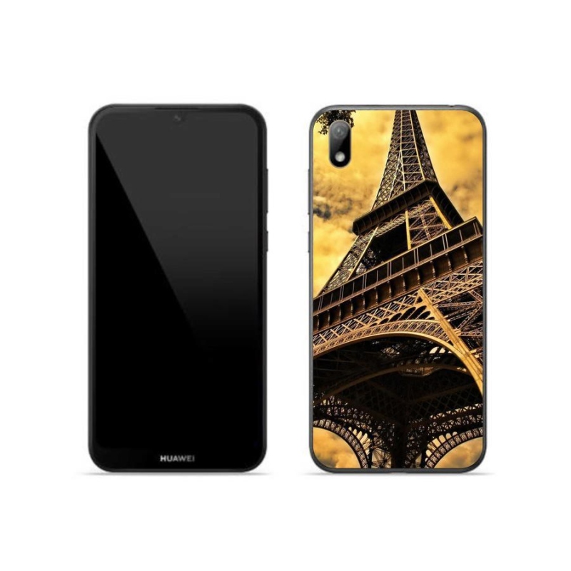 Gelové pouzdro mmCase na mobil Huawei Y5 (2019) - eiffelova věž