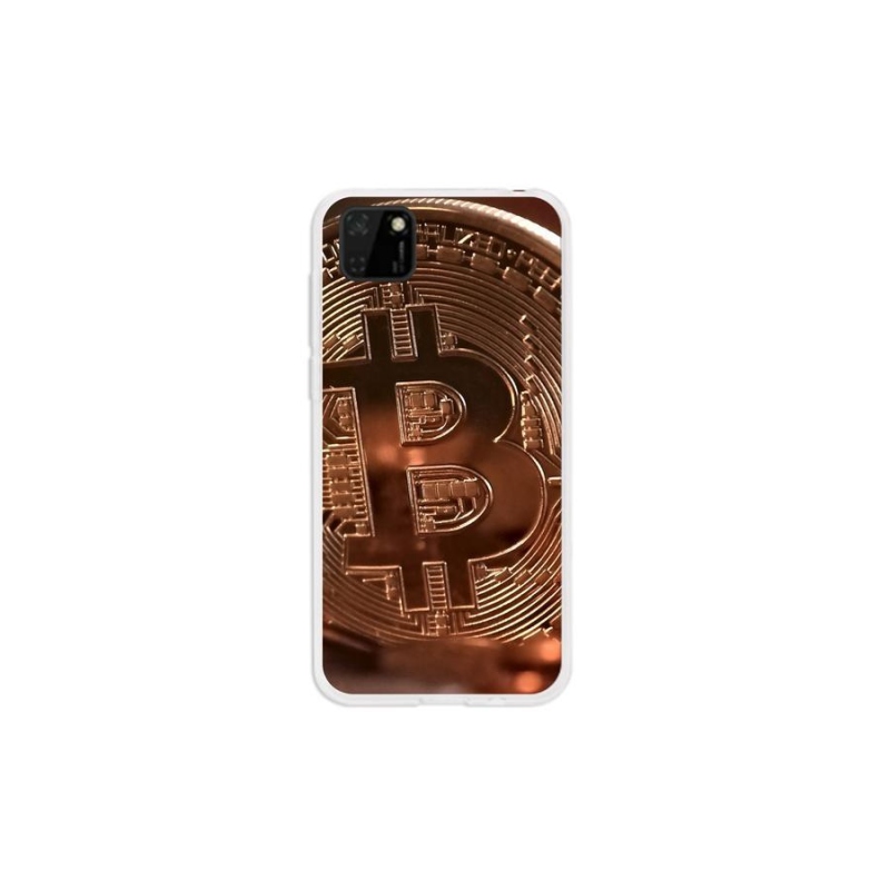 Gelové pouzdro mmCase na mobil Huawei Y5p - bitcoin