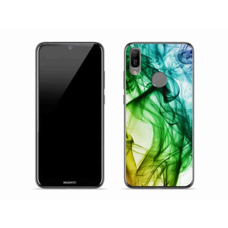 Gelové pouzdro mmCase na mobil Huawei Y6 (2019) - abstraktní vzor 3