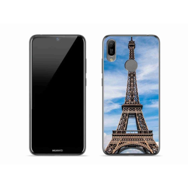 Gelové pouzdro mmCase na mobil Huawei Y6 (2019) - eiffelova věž 4