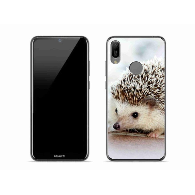 Gelové pouzdro mmCase na mobil Huawei Y6 (2019) - ježek