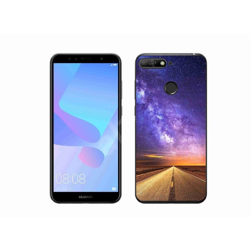 Gelové pouzdro mmCase na mobil Huawei Y6 Prime 2018 - americká silnice