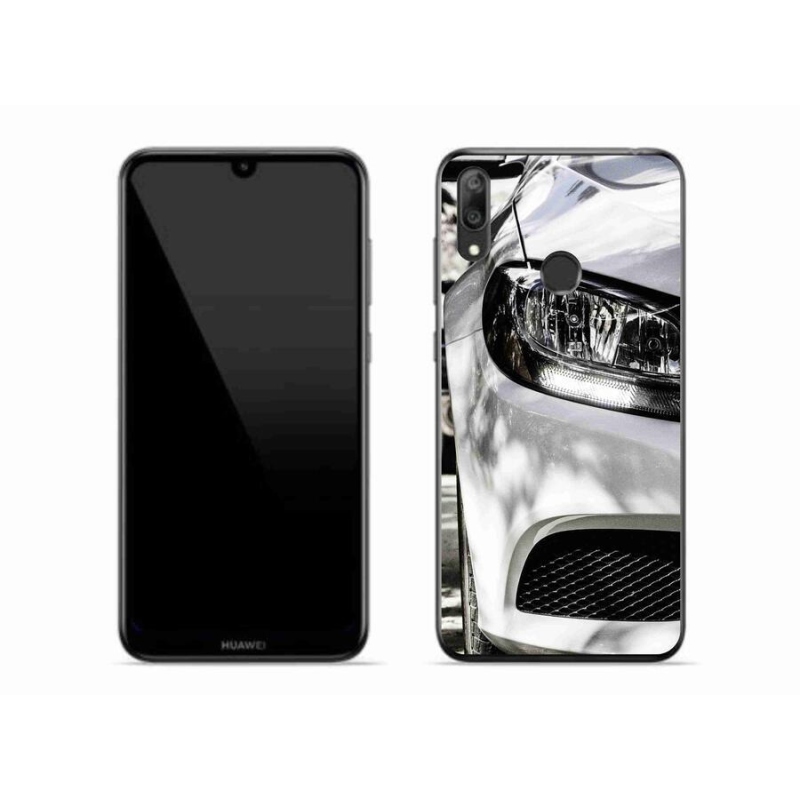 Gelové pouzdro mmCase na mobil Huawei Y7 (2019) - auto